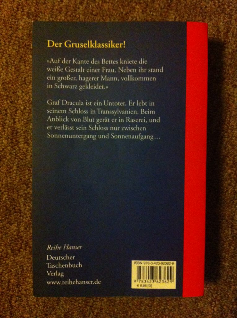 Dracula  - Bram Stoker book collectible [Barcode 9783423623629] - Main Image 2