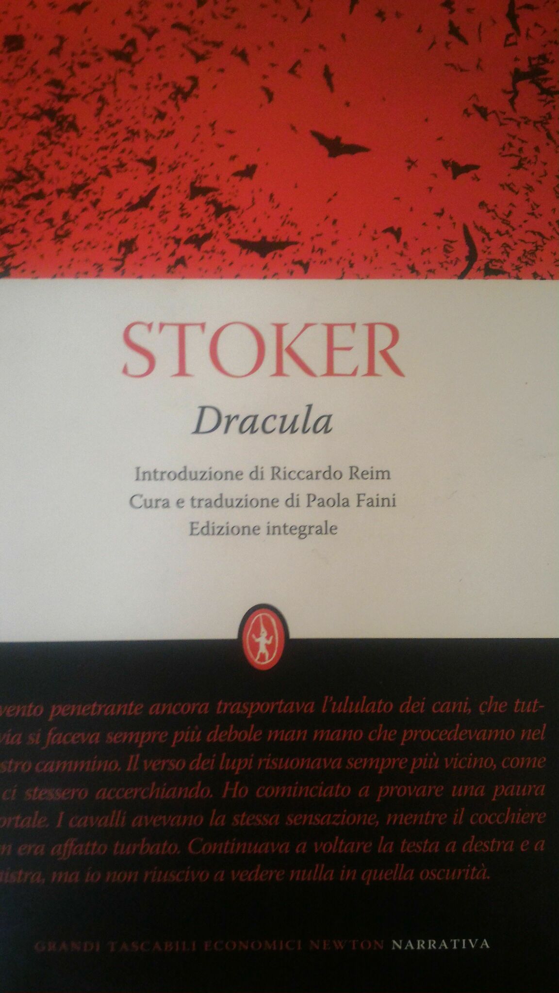 Dracula - Bram Stoker (Newton Compton) book collectible [Barcode 9788854118973] - Main Image 1