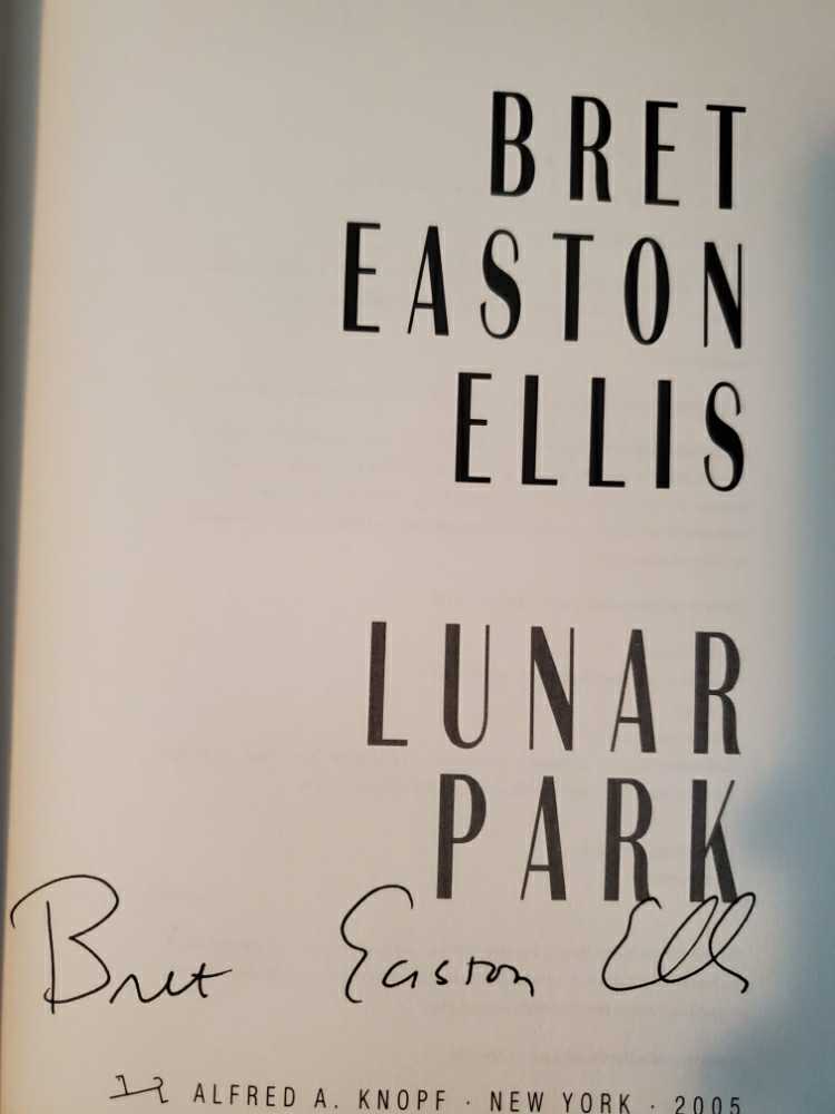Lunar Park - Bret Easton Ellis (Knopf - Hardcover) book collectible [Barcode 9780375412912] - Main Image 2
