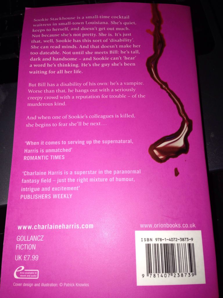 Dead Until Dark - Charlaine Harris (Gollancz - Paperback) book collectible [Barcode 9781407238739] - Main Image 2