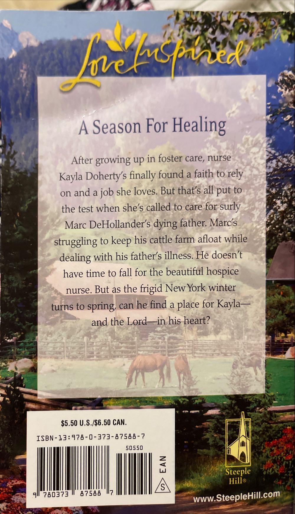 Winters End - Logan Herne, (Steeple Hill Books - Paperback) book collectible [Barcode 9780373875887] - Main Image 2