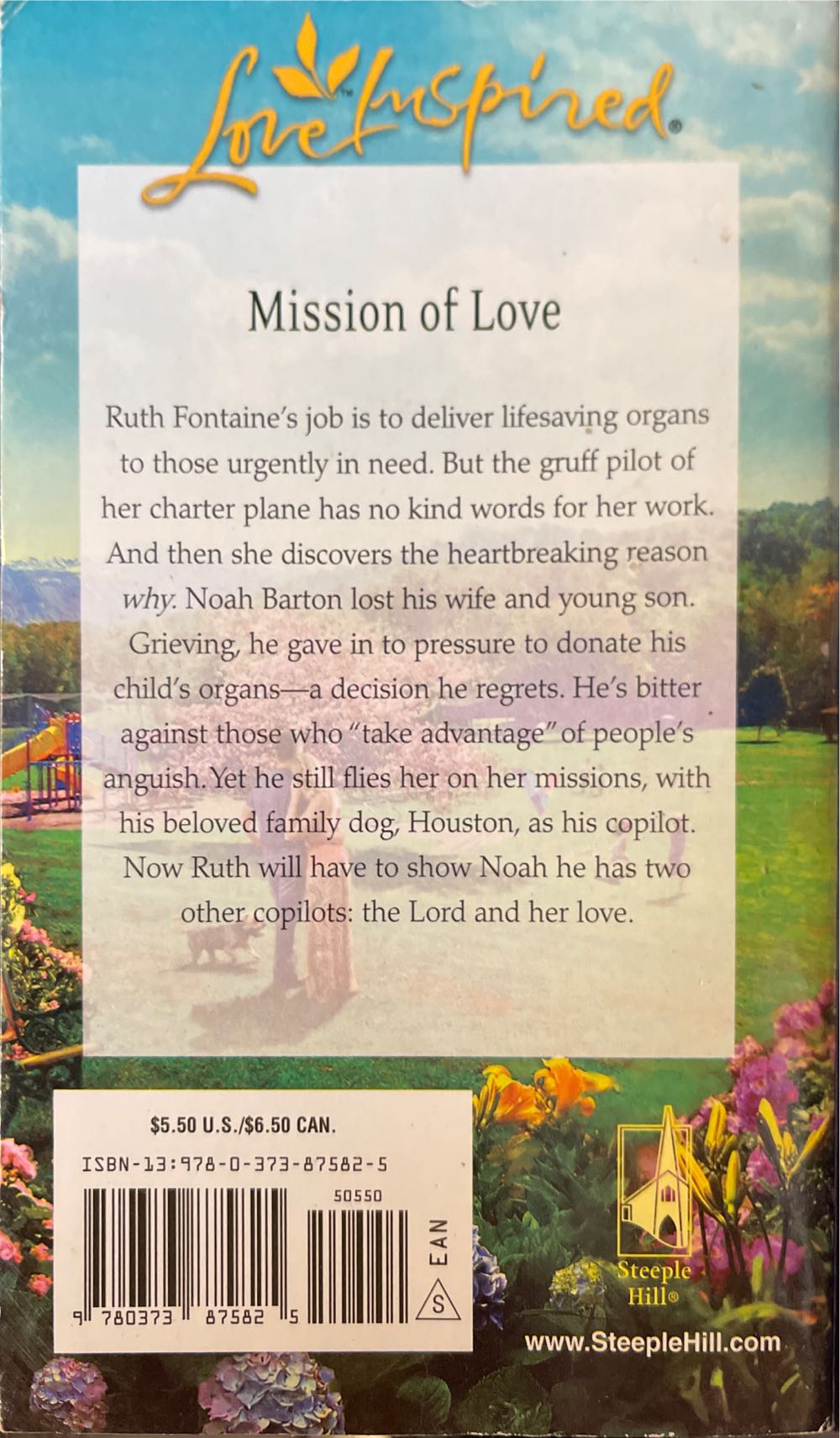 On Wings of Love  - Kim Watters (Steeple Hill Books - Paperback) book collectible [Barcode 9780373875825] - Main Image 2