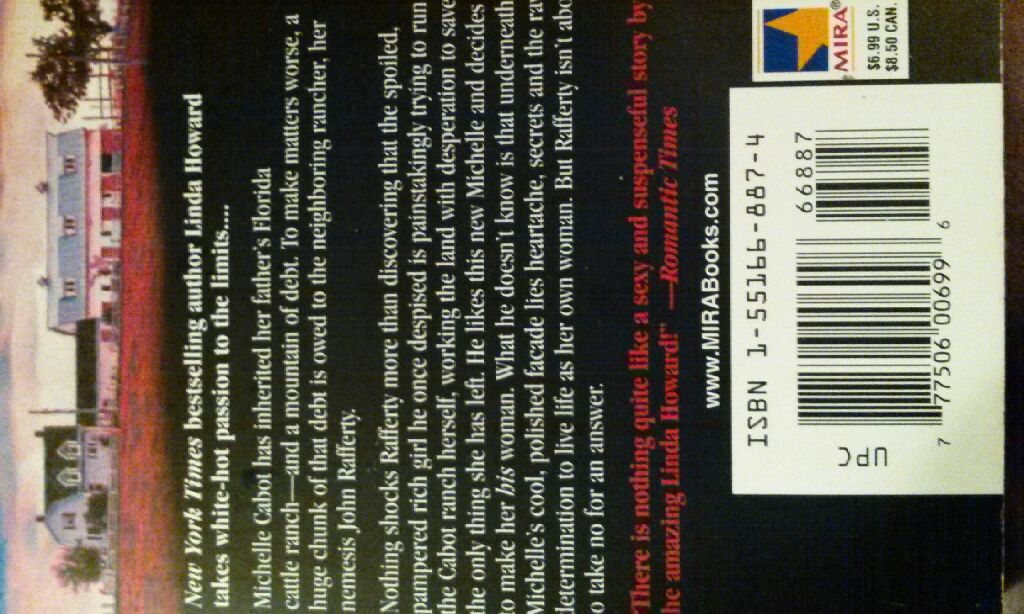 Heartbreaker - Linda Howard (Mira Books - Paperback) book collectible [Barcode 9781551668871] - Main Image 2