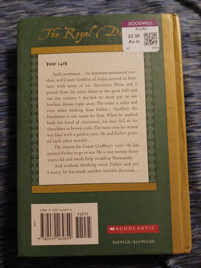 Eleanor: Crown Jewel of Aquitaine - Kristiana Gregory (Scholastic Inc. - Hardcover) book collectible [Barcode 9780439164849] - Main Image 2