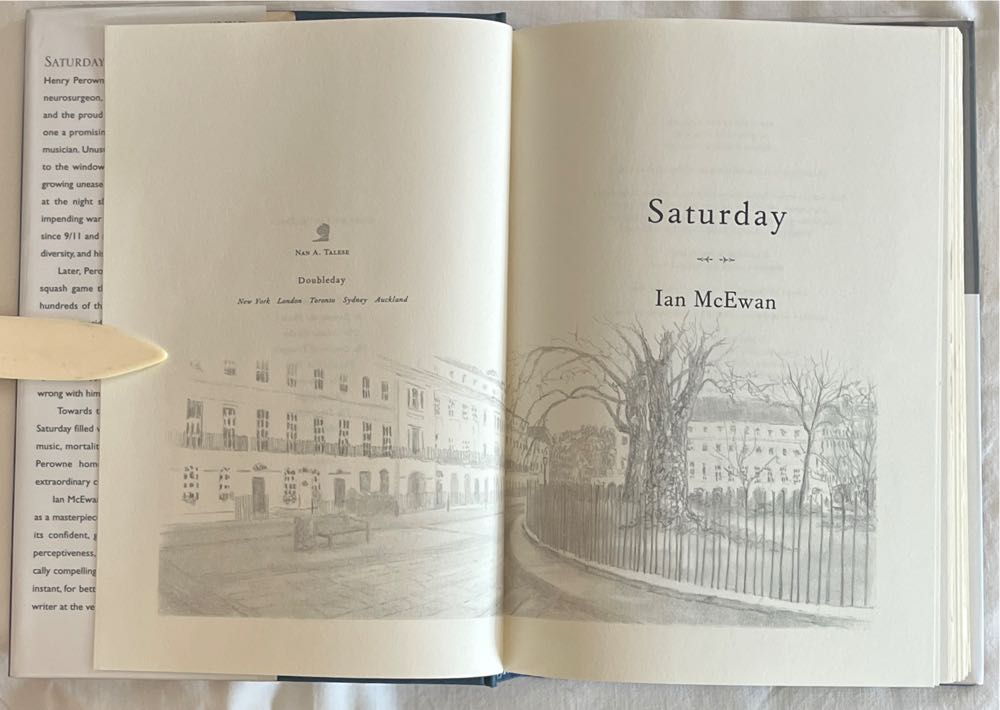 Saturday - Ian McEwan (Nan A. Talese - Hardcover) book collectible [Barcode 9780385511803] - Main Image 4
