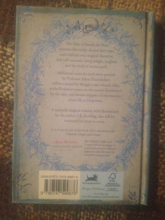 The Tales of Beedle the Bard - J.K. Rowling (Bloomsbury Publishing  - Hardcover) book collectible [Barcode 9780747599876] - Main Image 2