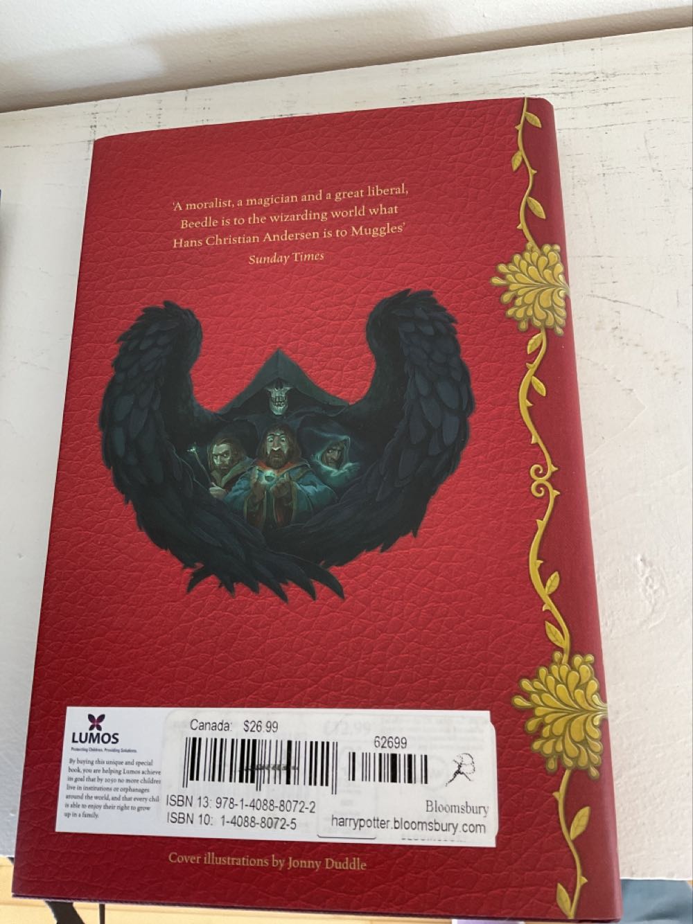 The Tales Of Beedle The Bard - J. K. Rowling (Bloomsbury - Hardcover) book collectible [Barcode 9781408880722] - Main Image 2