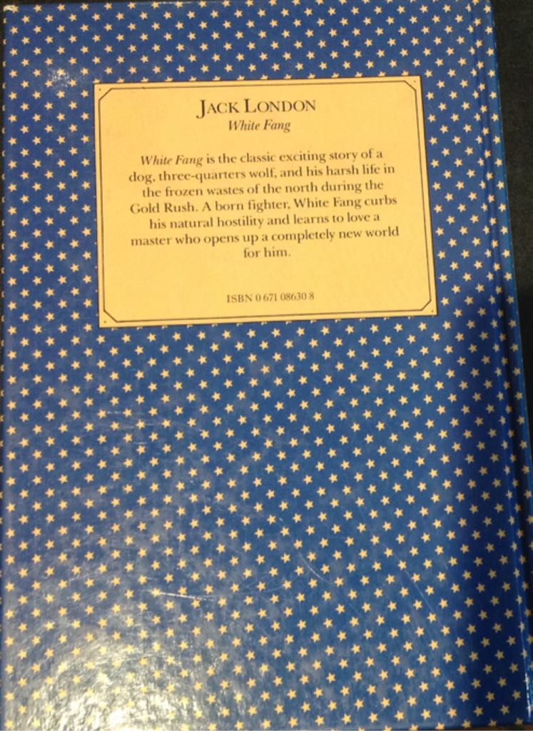 White Fang - Jack London (Exeter Books - Hardcover) book collectible [Barcode 9780671086305] - Main Image 2