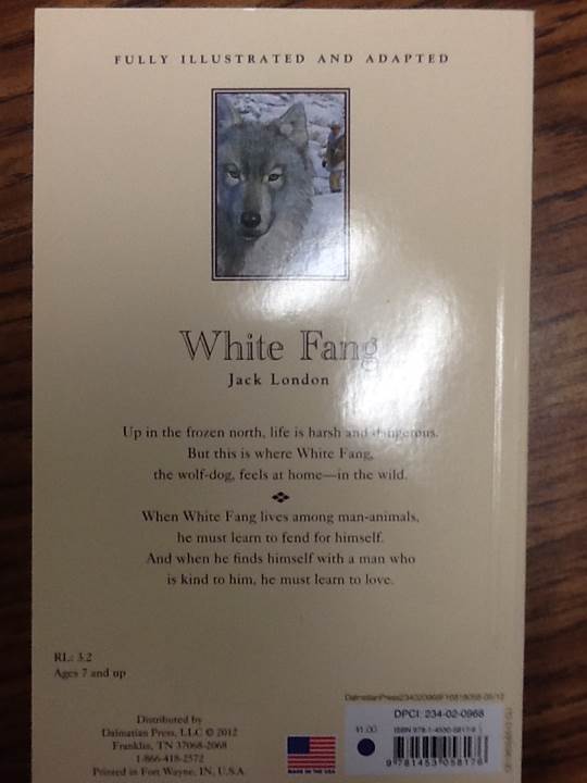 White Fang - Jack London (Bendon - Paperback) book collectible [Barcode 9781453058176] - Main Image 2