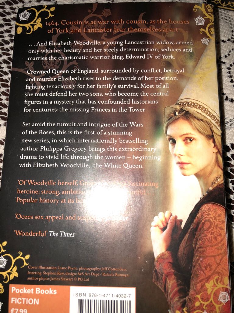The White Queen - Philippa Gregory (- Trade Paperback) book collectible [Barcode 9781471140327] - Main Image 2