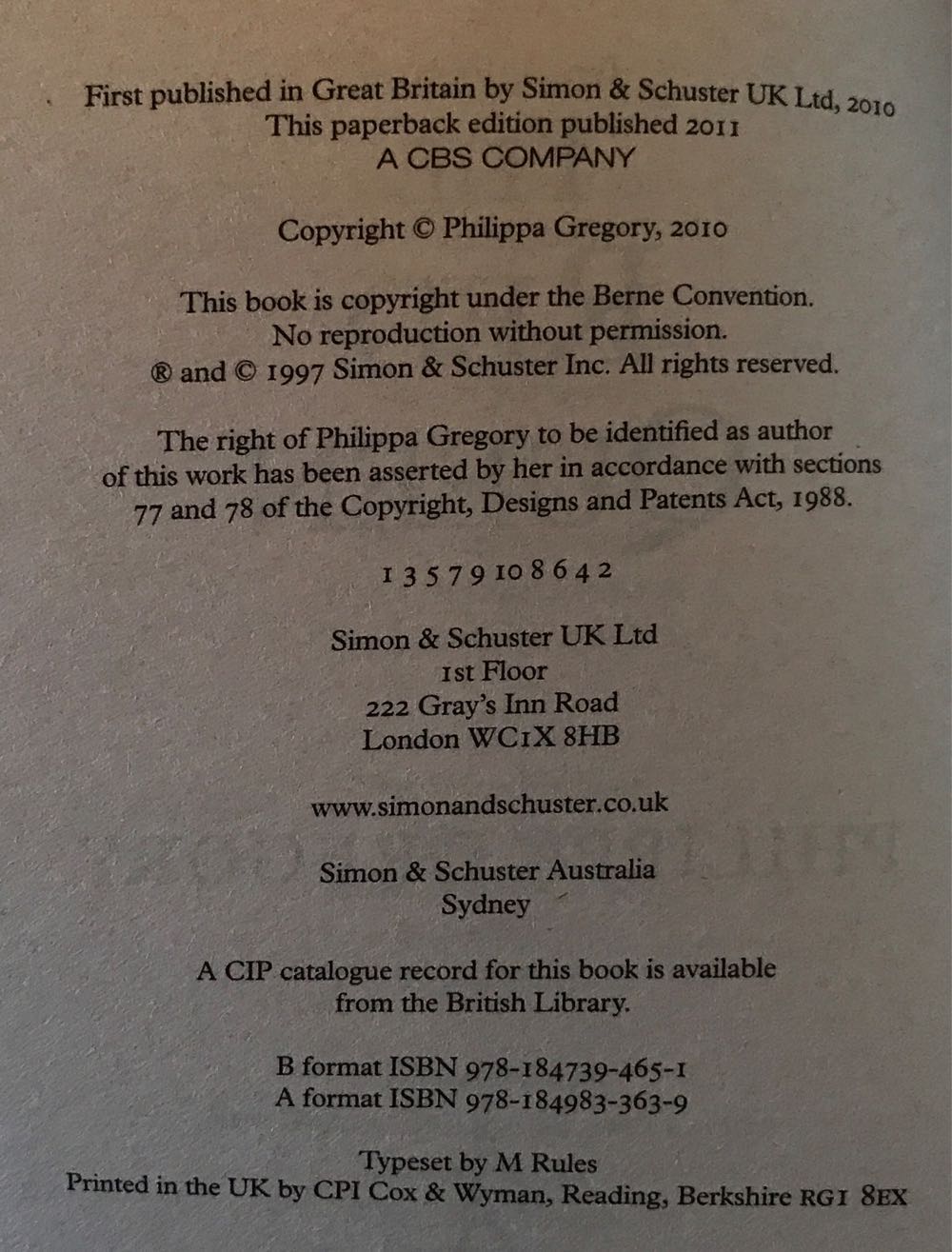 The White Queen - Philippa Gregory (Simon & Schuster - Paperback) book collectible [Barcode 9781847394644] - Main Image 3