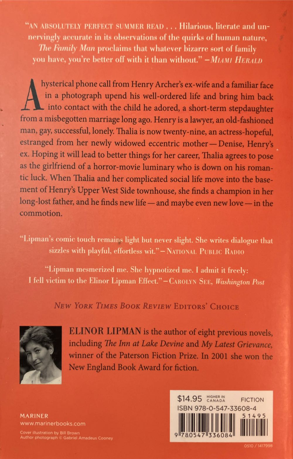 Family Man, The - Elinor Lipman (Mariner Books - Paperback) book collectible [Barcode 9780547336084] - Main Image 2