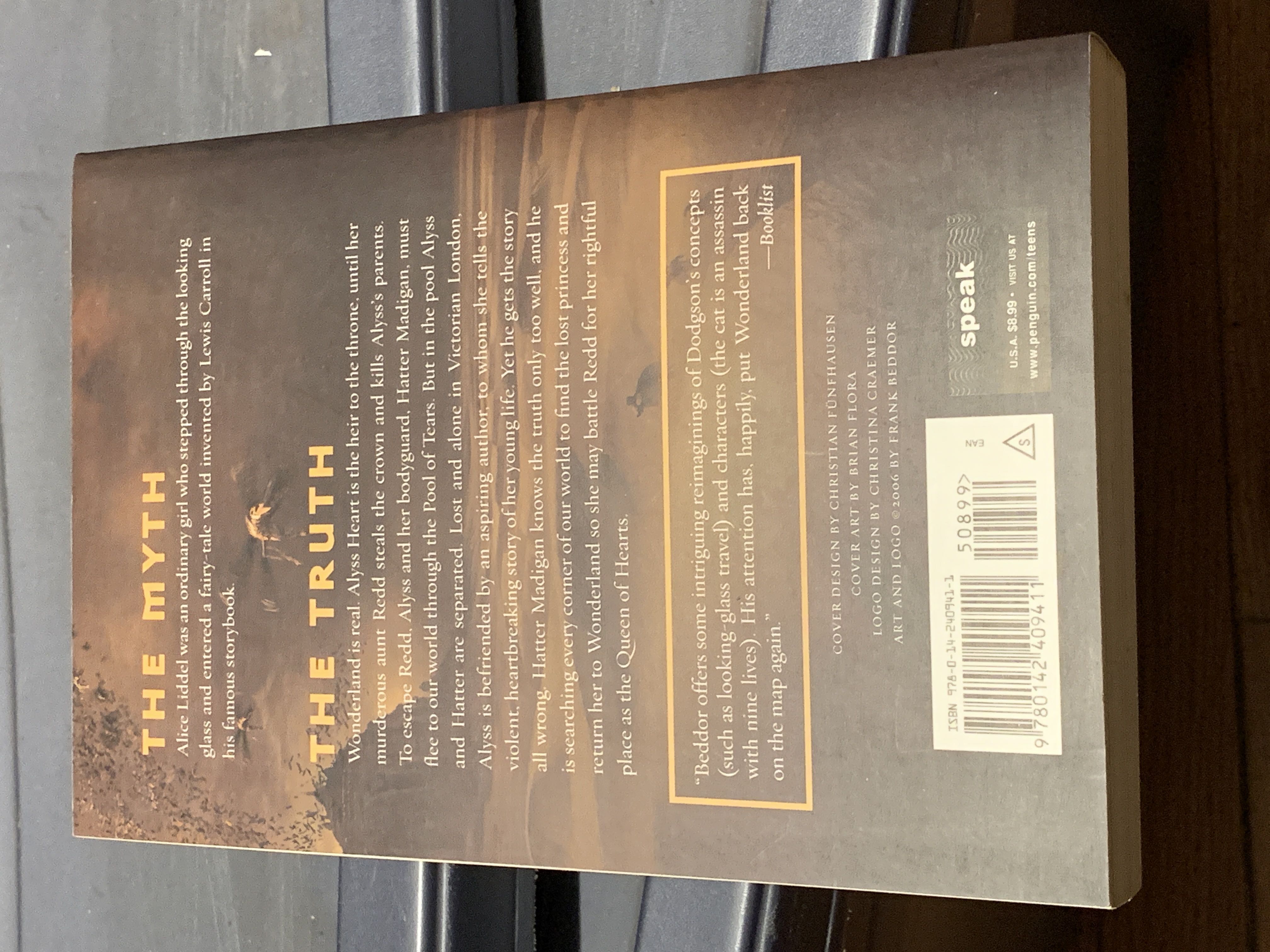 Looking Glass Wars, The - Beddor, Frank (Speak - Trade Paperback) book collectible [Barcode 9780142409411] - Main Image 2