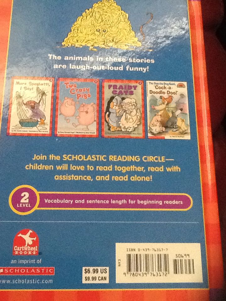 Funny Animals: 4 Easy-To-Read Stories - Rita Golden Gelman book collectible [Barcode 9780439763172] - Main Image 2