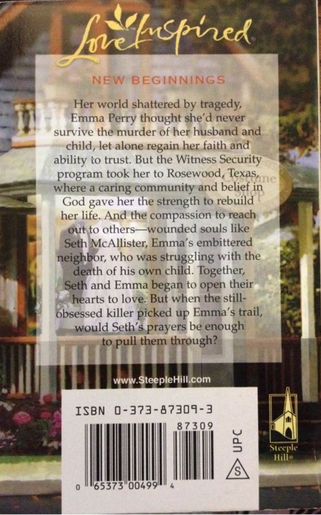 Protected Hearts - Bonnie K. Winn (Steeple Hill Love Inspired - Paperback) book collectible [Barcode 9780373873098] - Main Image 2