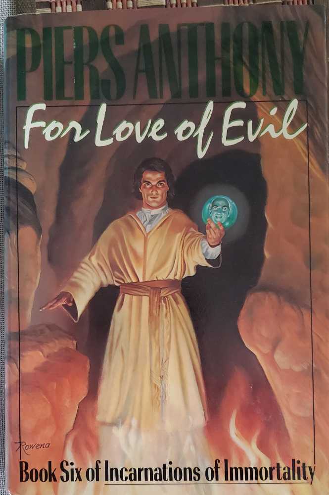 For Love of Evil - Piers Anthony (William Morrow - Hardcover) book collectible [Barcode 9780688082116] - Main Image 3