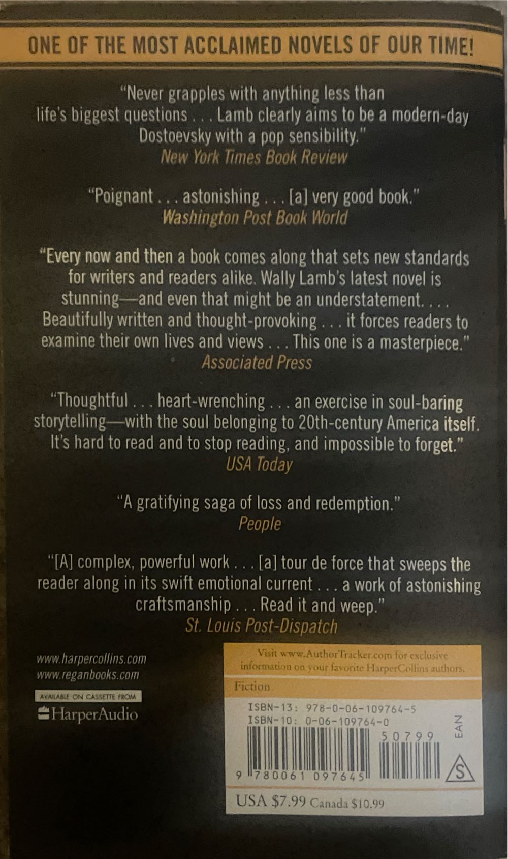 I Know This Much Is True - Wally Lamb (Harper - Paperback) book collectible [Barcode 9780061097645] - Main Image 2