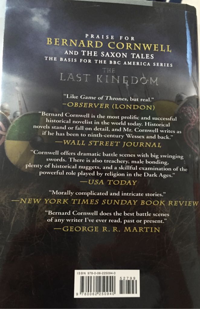 Warriors Of The Storm - Bernard Cornwell (Harper - Hardcover) book collectible [Barcode 9780062250940] - Main Image 2