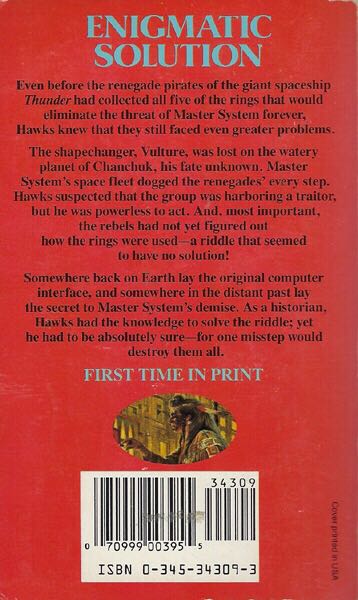 Masks of the Martyrs - Jack L. Chalker (Del Rey Science Fiction - Paperback) book collectible [Barcode 9780345343093] - Main Image 2