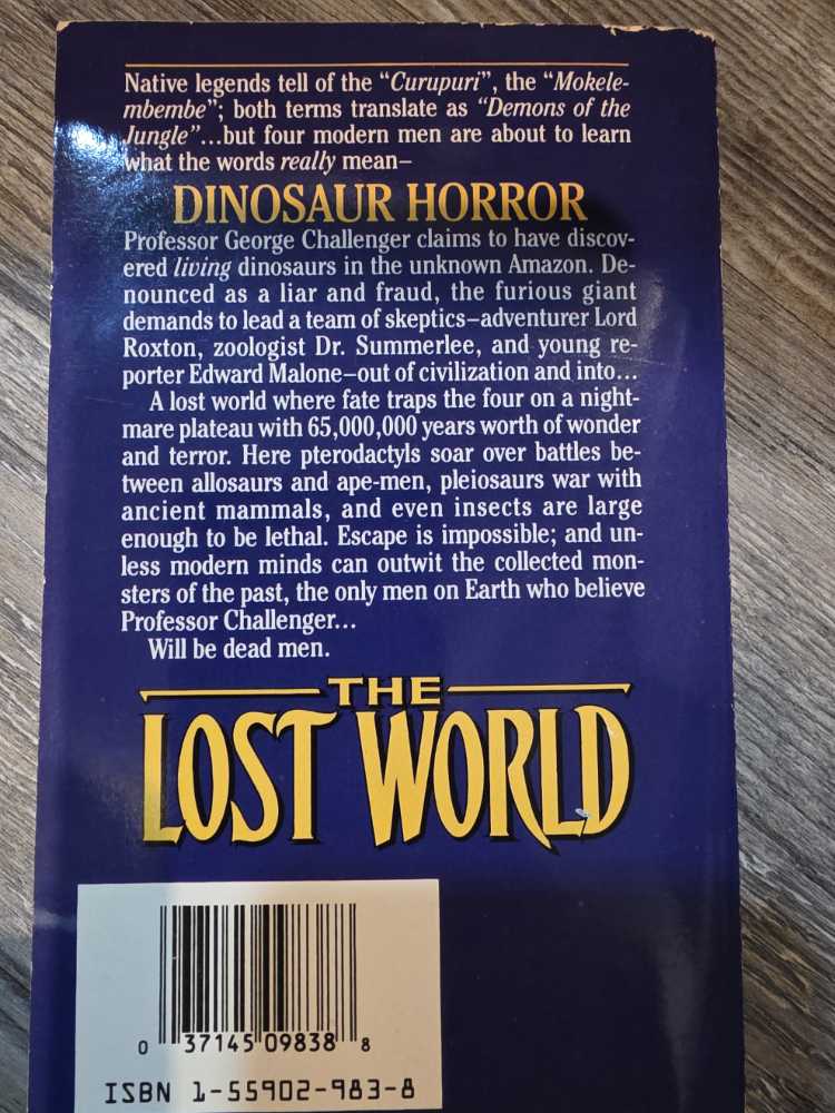 The Lost World - Sir Arthur Conan Doyle book collectible - Main Image 2