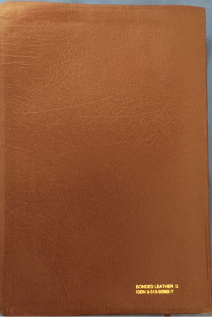 Holy Bible - God (Zondervan Publishing Company - Calf-Binding) book collectible [Barcode 9780310925828] - Main Image 2