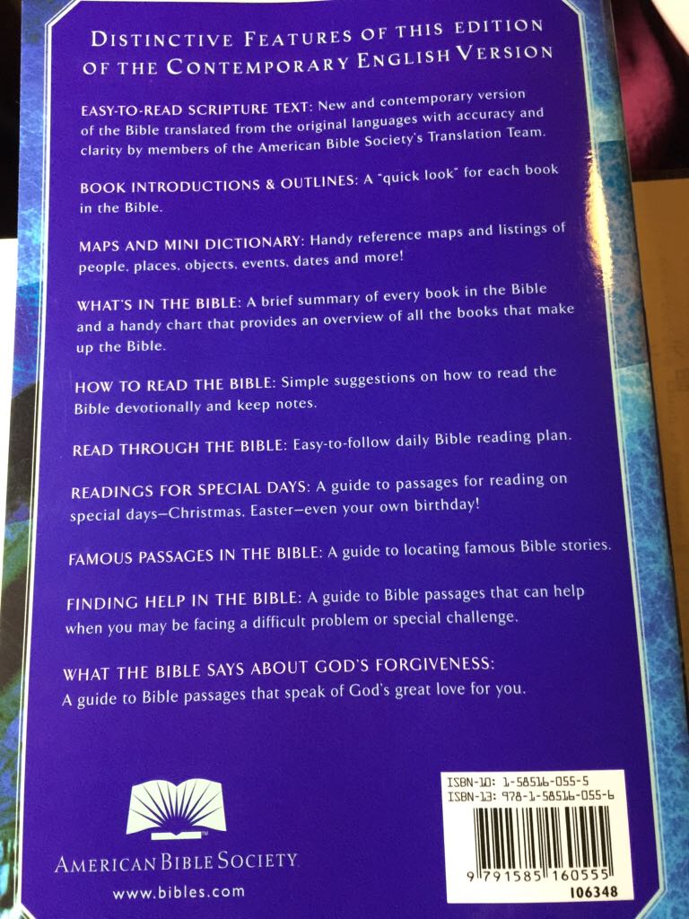 Holy Bible - God book collectible [Barcode 9791585160555] - Main Image 2