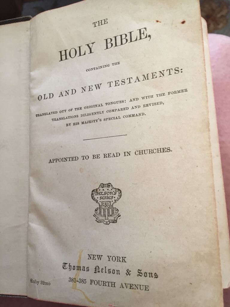 Holy Bible - God (Thomas Nelson & Sons - Hardcover) book collectible - Main Image 2