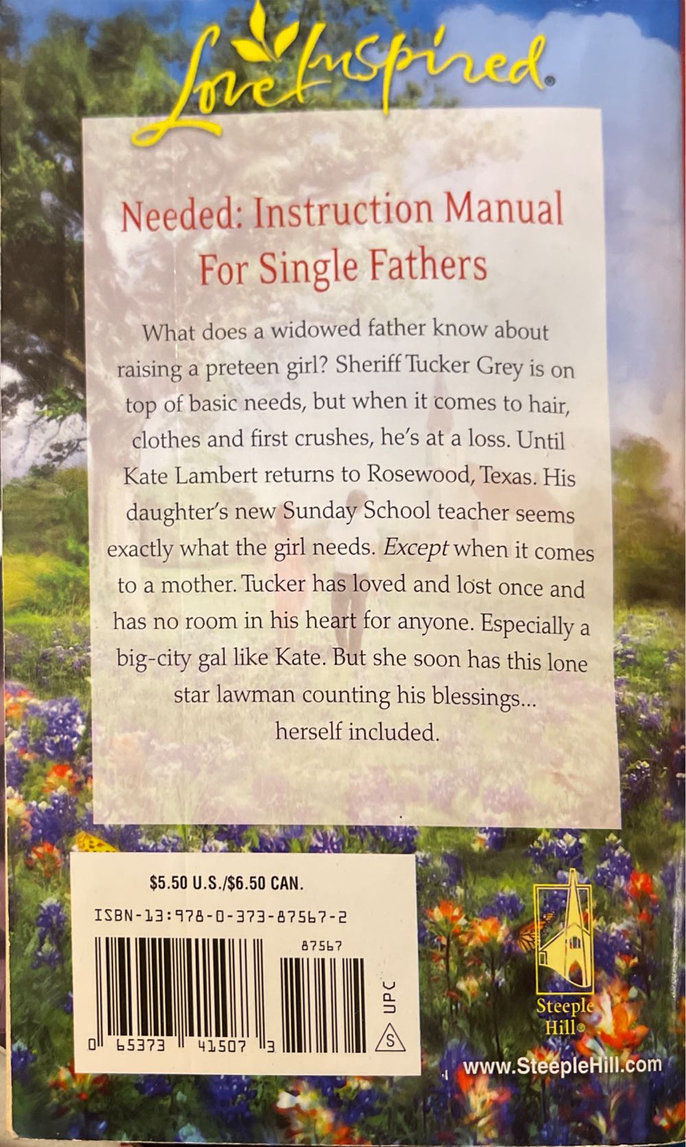 Lone Star Blessings - Bonnie K. Winn (Steeple Hill Books - Paperback) book collectible [Barcode 9780373875672] - Main Image 2