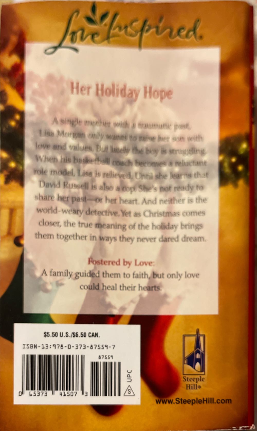 Together for the Holidays - Margaret Daley (Steeple Hill Books - Paperback) book collectible [Barcode 9780373875597] - Main Image 2