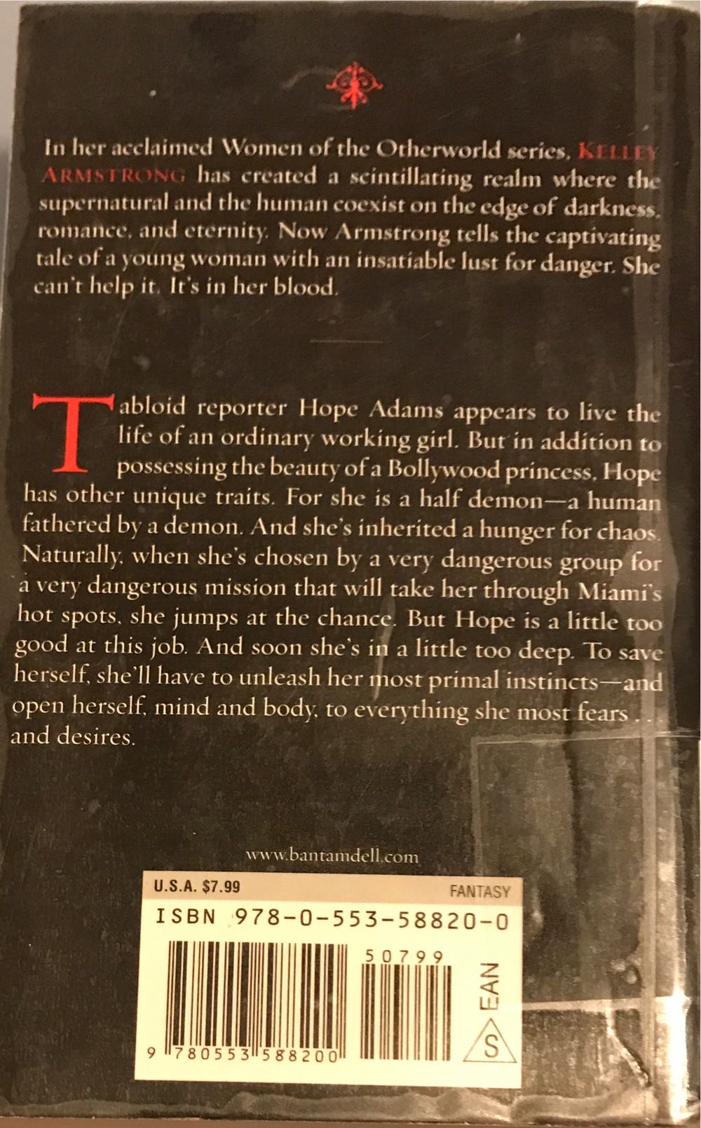 Personal Demon - Kelley Armstrong (Bantam Books - Paperback) book collectible [Barcode 9780553588200] - Main Image 2