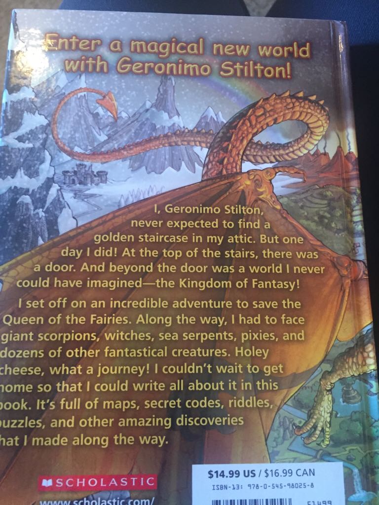 The Kingdom of Fantasy - Geronimo Stilton book collectible - Main Image 2