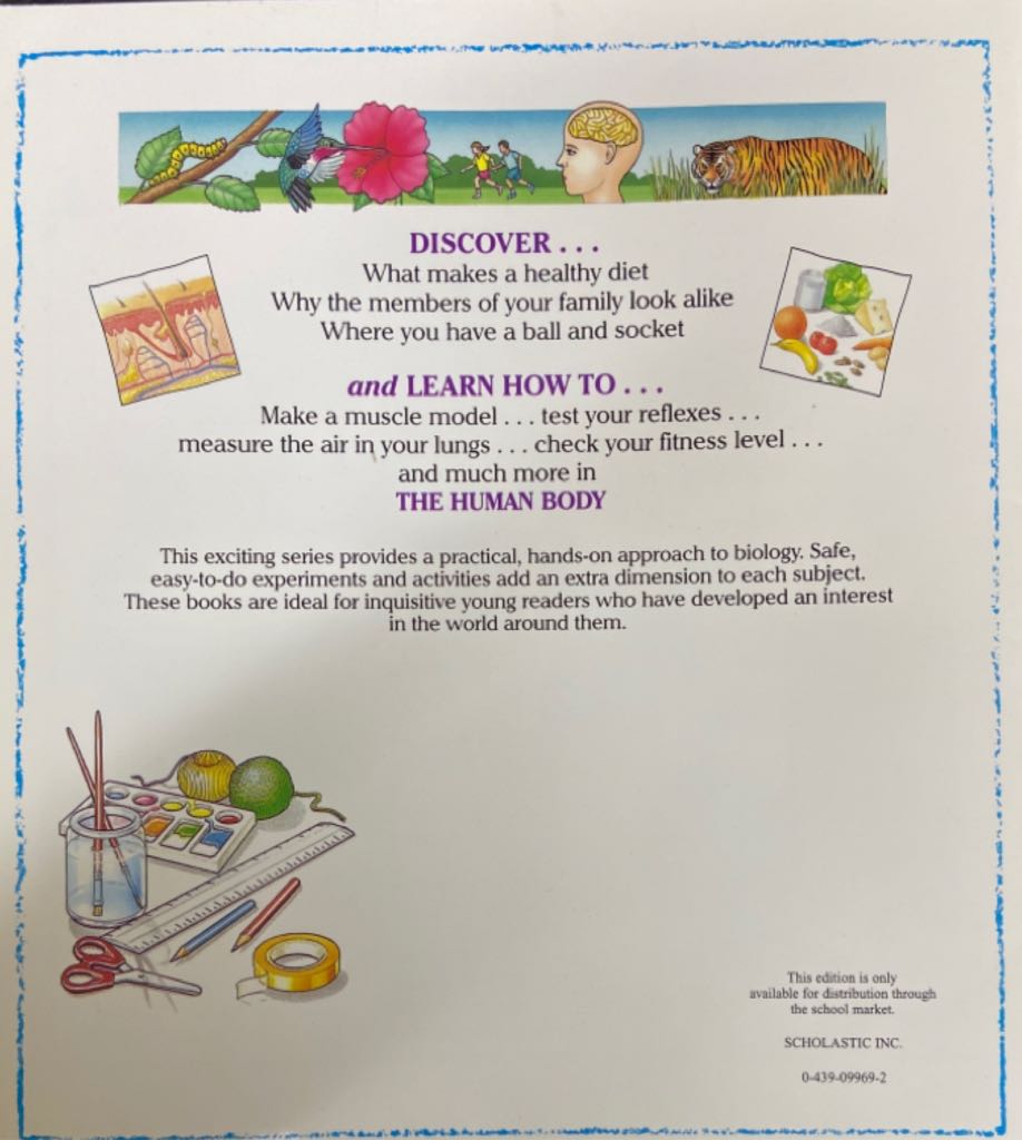 The Human Body - Sally Morgan (Scholastic Inc. - Paperback) book collectible [Barcode 9780439099691] - Main Image 2