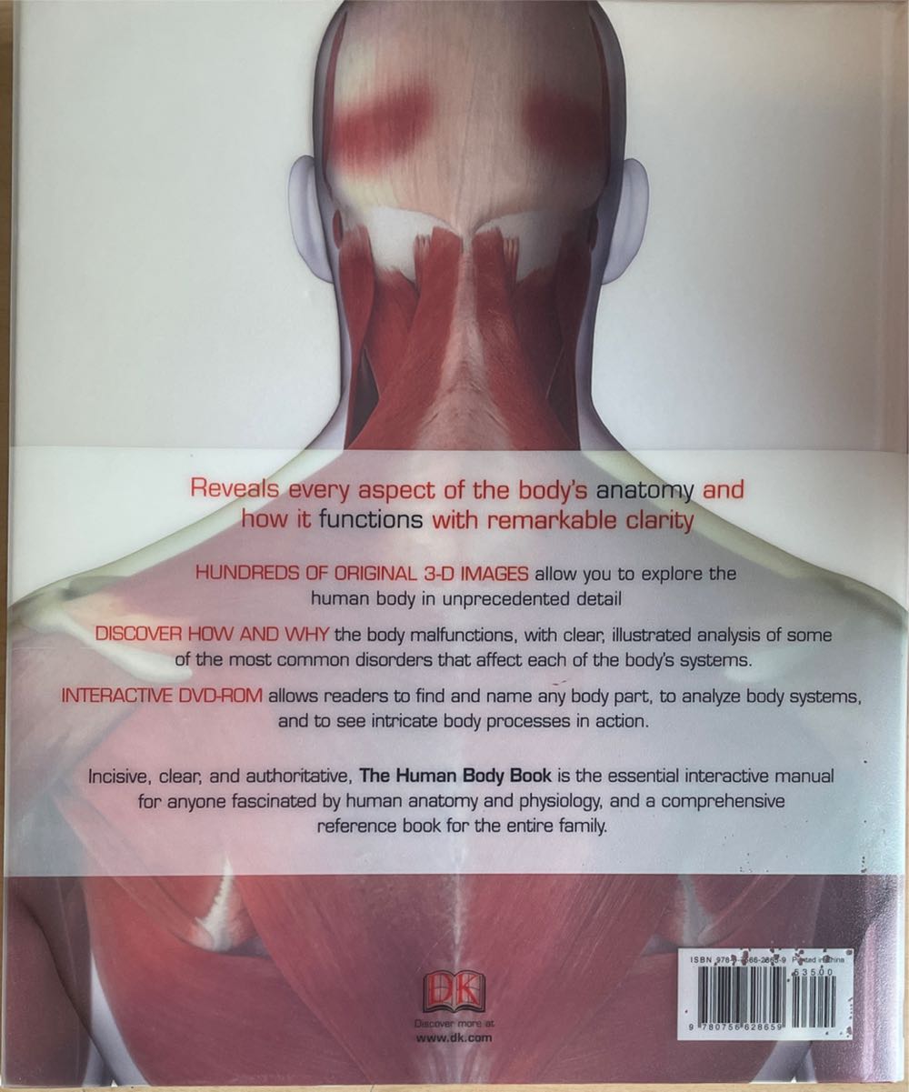 The Human Body Book - Steve Parker (Dk - Hardcover) book collectible [Barcode 9780756628659] - Main Image 2