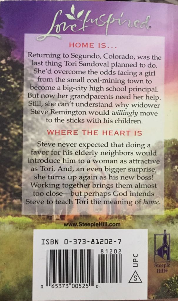 Finding Her Home - Carol Steward (Steeple Hill Books) book collectible [Barcode 9780373812028] - Main Image 2