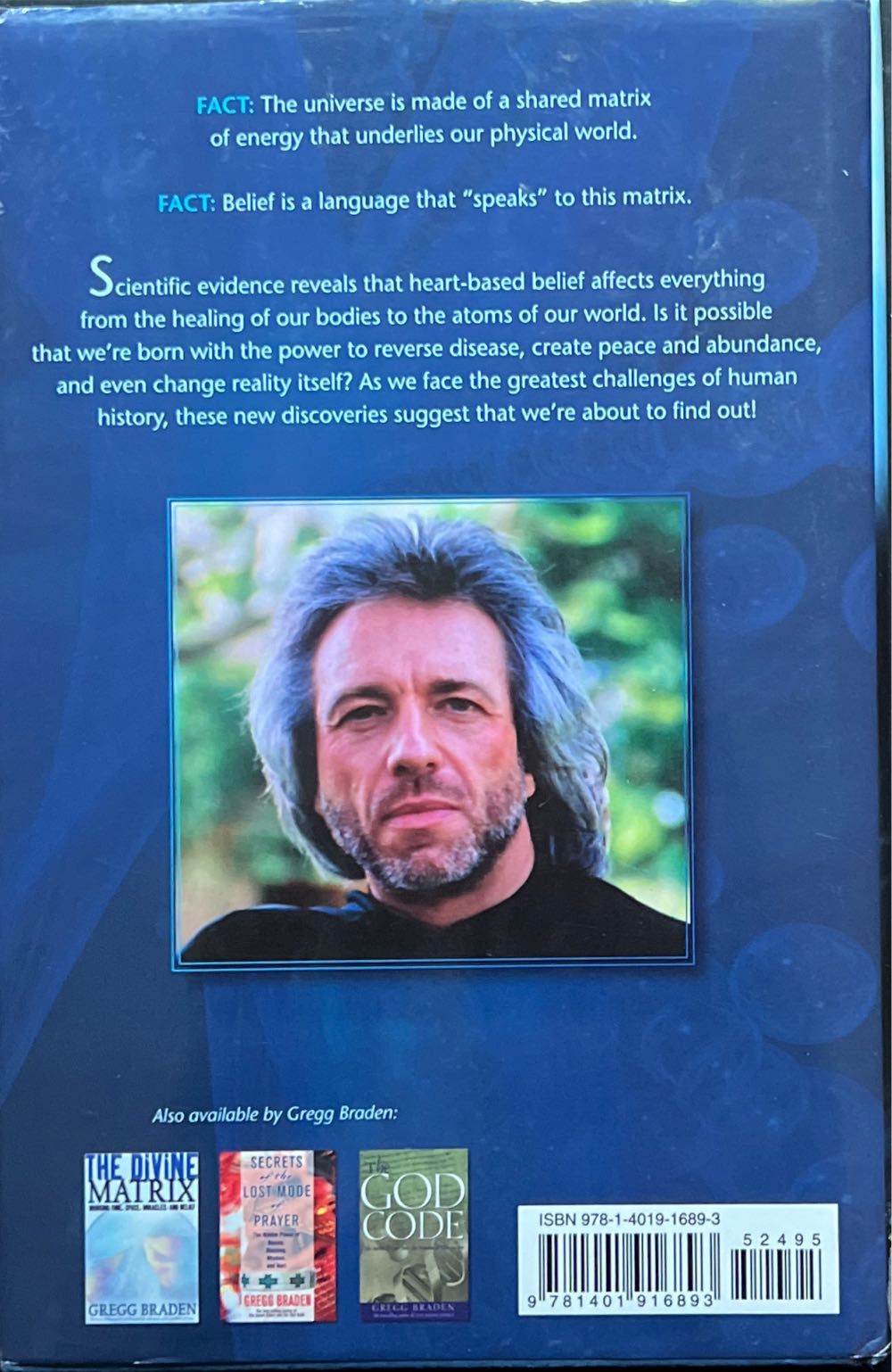 The Spontaneous Healing of Belief: Shattering the Paradigm of False Limits - Gregg Braden (Hay House, Inc - Hardcover) book collectible [Barcode 9781401916893] - Main Image 2