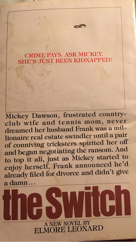 The Switch  (A Bantam Book - Paperback) book collectible - Main Image 2