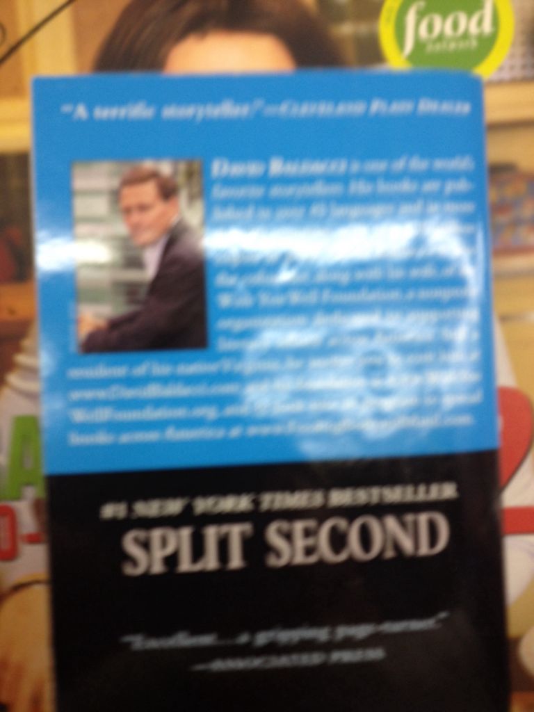Split Second - David Baldacci (Grand Central Publishing - Paperback) book collectible [Barcode 9781455576388] - Main Image 2