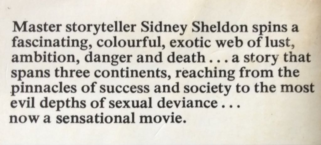 Bloodline - Sidney Sheldon (Flat - Paperback) book collectible [Barcode 9780007796311] - Main Image 2