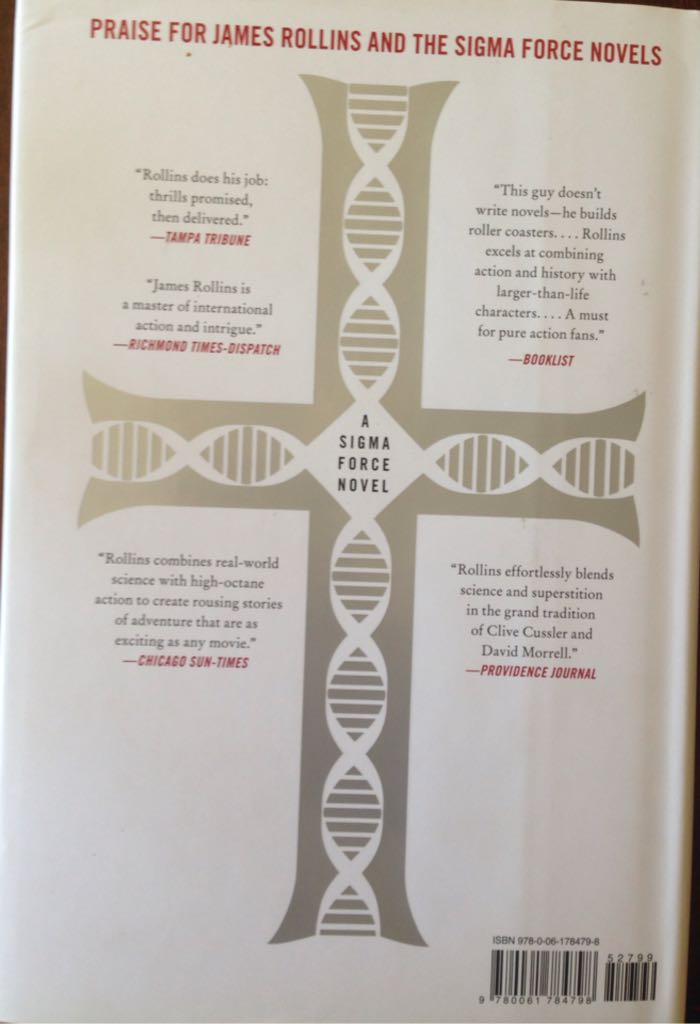 Sigma Force 8: Bloodline - James Rollins (William Morrow - Hardcover) book collectible [Barcode 9780061784798] - Main Image 2