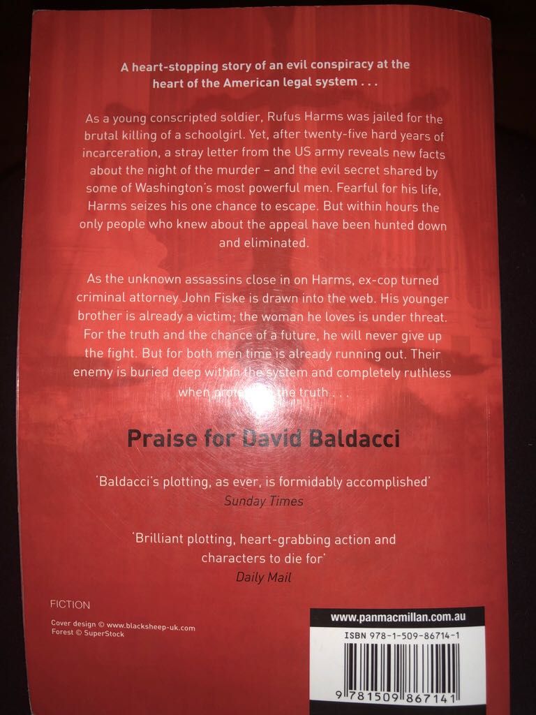 The Simple Truth - David Baldacci (Macmillan) book collectible [Barcode 9781509867141] - Main Image 2