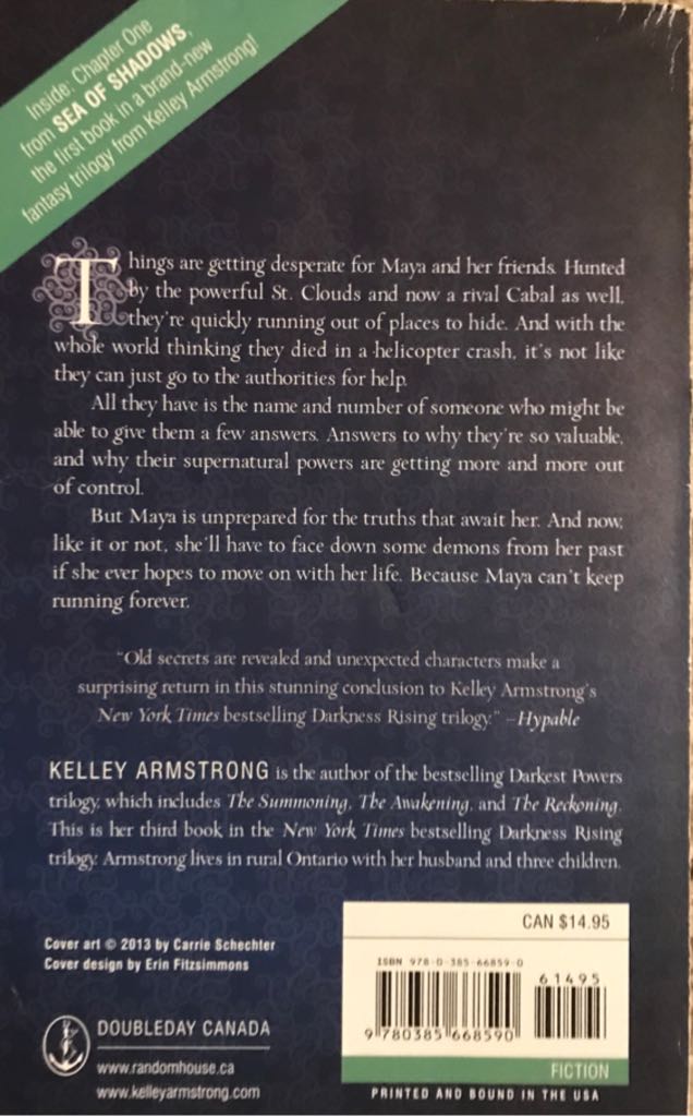 The Rising - Kelley Armstrong (- Paperback) book collectible [Barcode 9780385668590] - Main Image 2
