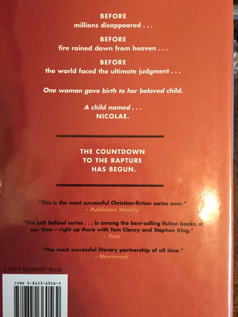 Left Behind Prequel 1: The Rising - Tim LaHaye & Jerry B. Jenkins (Tyndale House Publishers, Inc. - Hardcover) book collectible [Barcode 9780842360562] - Main Image 2