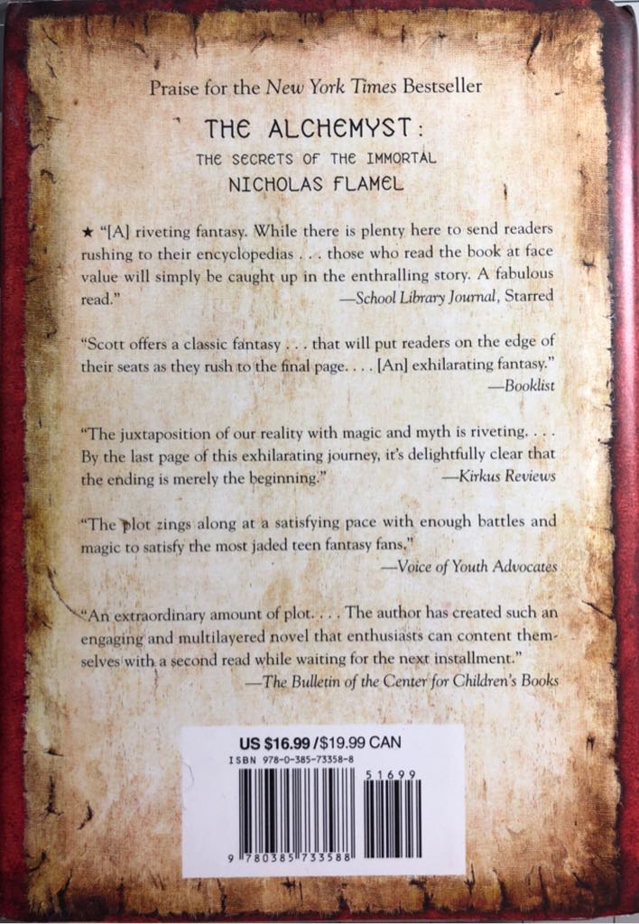 The Magician - Michael Scott (Delacorte Press - Hardcover) book collectible [Barcode 9780385733588] - Main Image 2