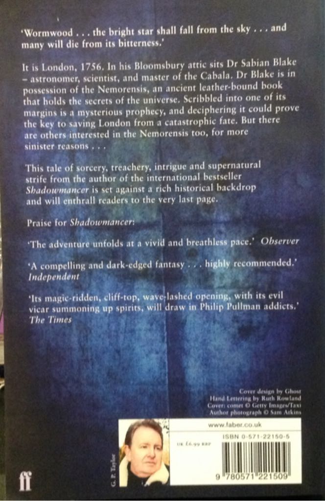 Wormwood - G. P. Taylor (Faber and Faber - Paperback) book collectible [Barcode 9780571221509] - Main Image 2