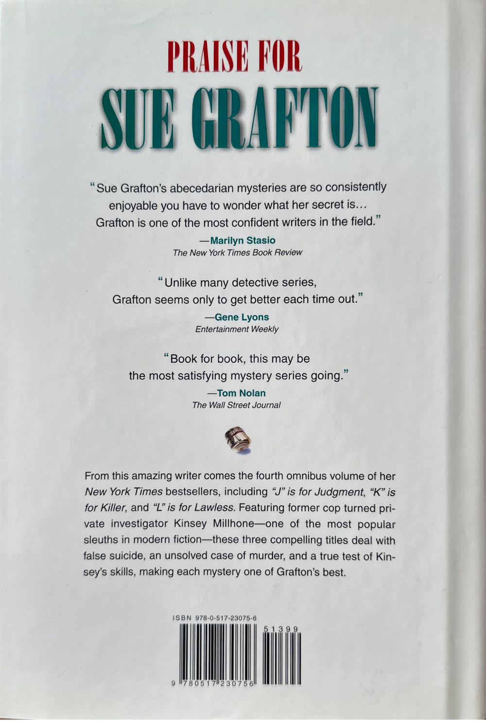 ”K” Is For Killer - Sue Grafton (Wings Books - Hardcover) book collectible - Main Image 2