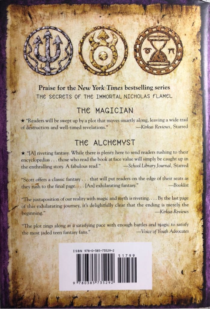 The Sorceress - Michael Scott (Delacorte Press - Hardcover) book collectible [Barcode 9780385735292] - Main Image 2