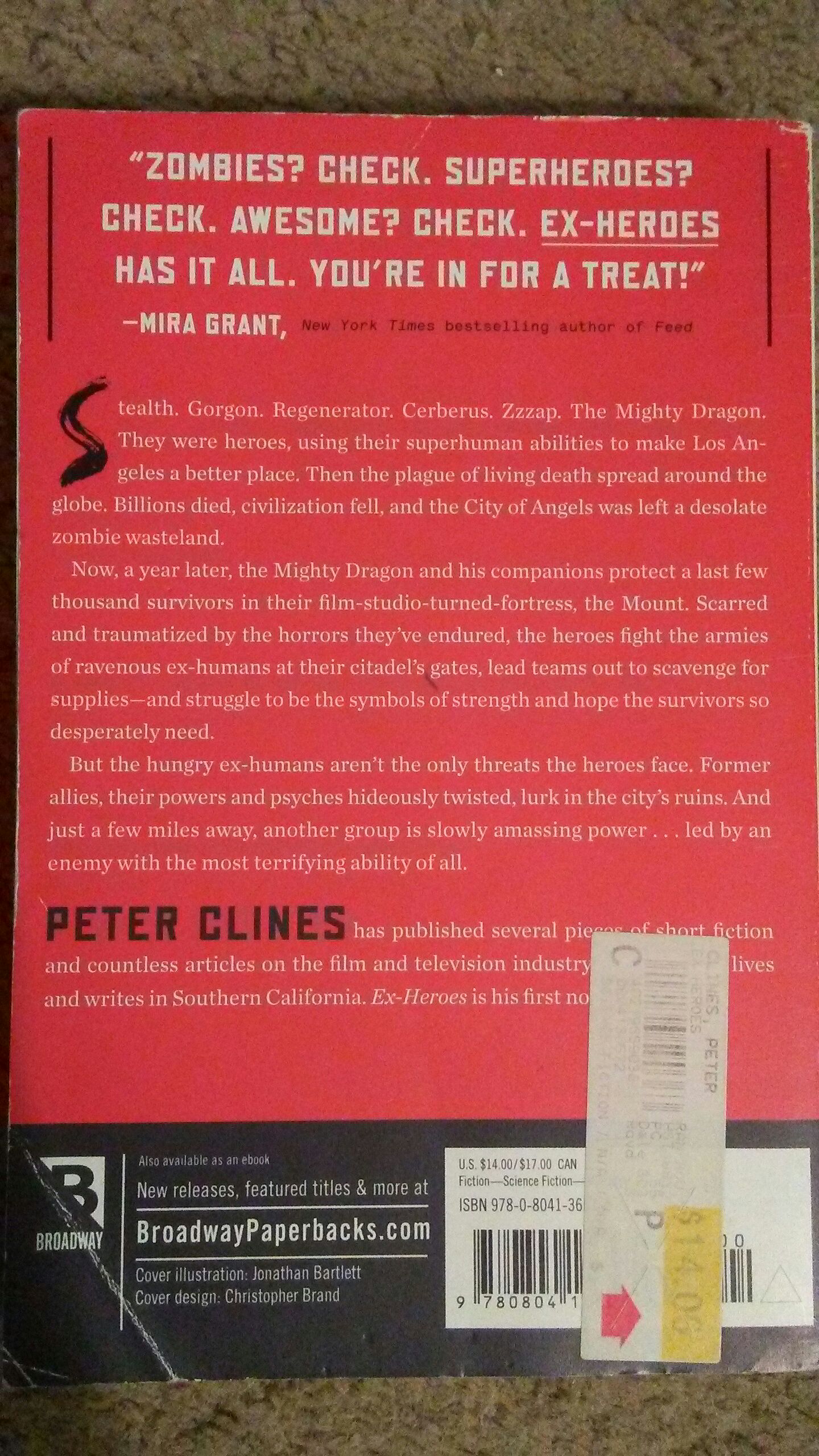 01: Ex-Heroes - Peter Clines (Broadway - Paperback) book collectible - Main Image 2