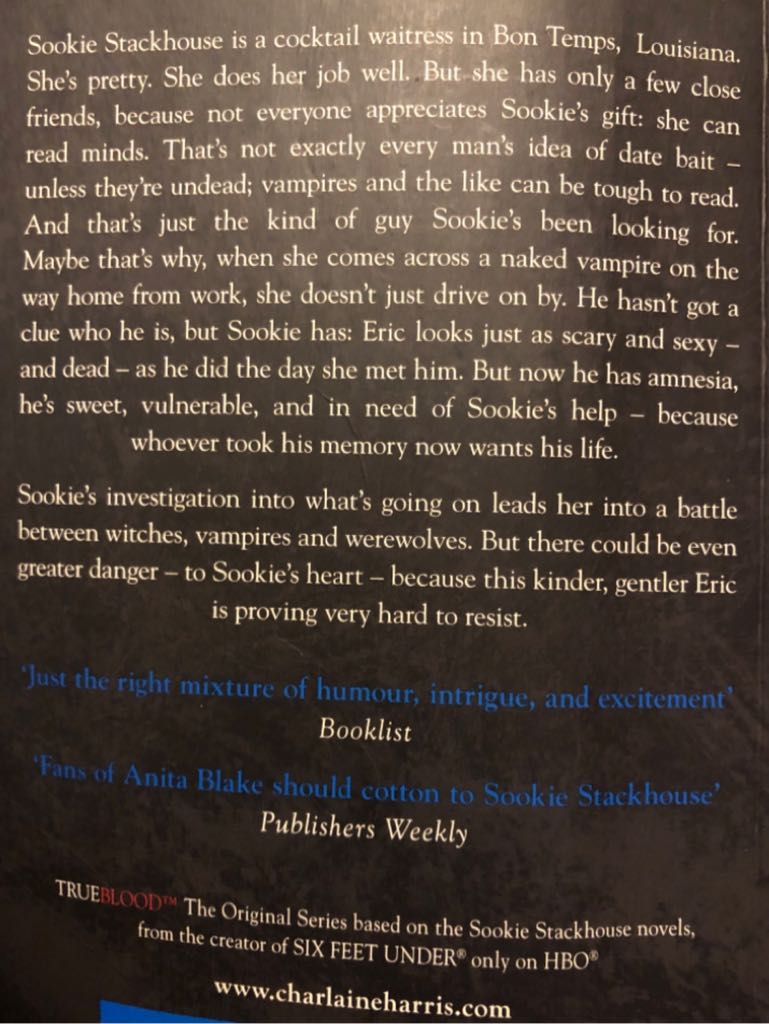 4 Dead To The World - Charlaine Harris (Gollancz - Paperback) book collectible [Barcode 9780575097056] - Main Image 2
