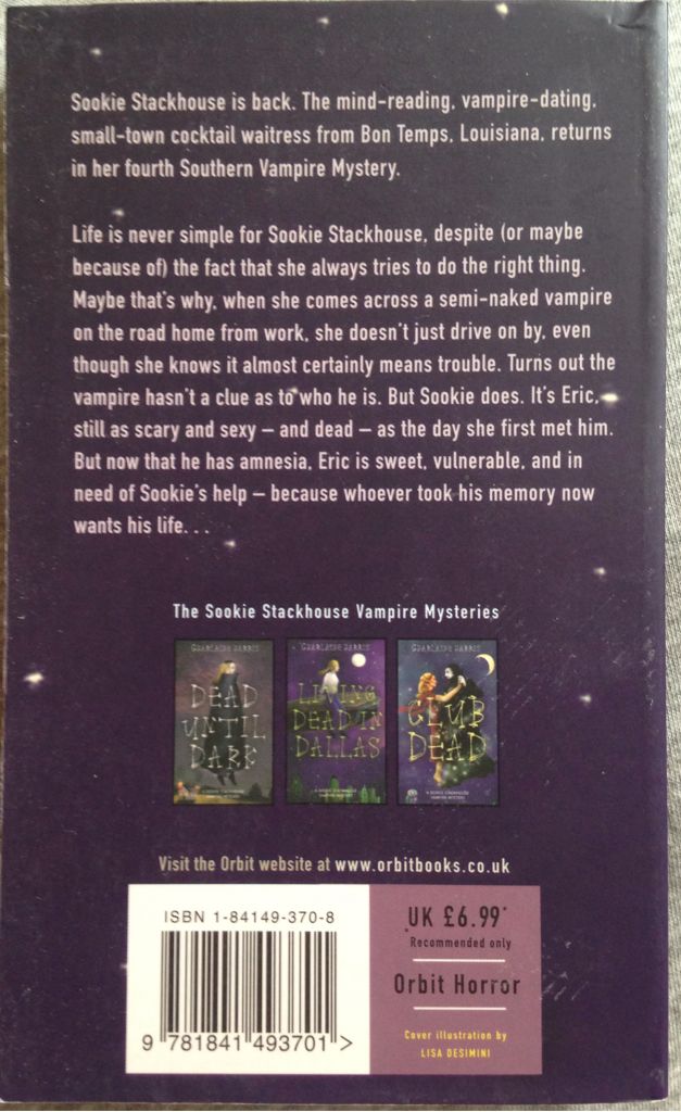 True Blood 4: Dead to the World - Charlaine Harris (SELL - Paperback) book collectible [Barcode 9781841493701] - Main Image 2