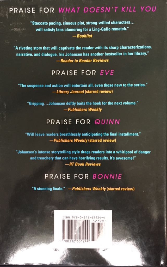 Sleep No More - Iris Johansen (Bantam - Hardcover) book collectible [Barcode 9780312651244] - Main Image 2